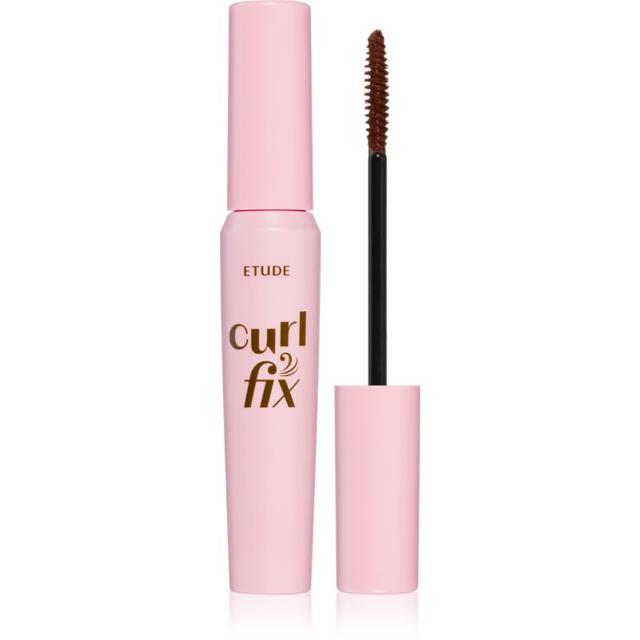 ETUDE Curl Fix Mascara waterproof mascara for lash volume and curl shade 02 Brown 8 g