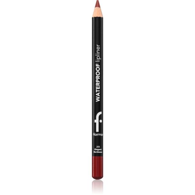 flormar Waterproof Lipliner waterproof lip liner shade 205 Elegant Bordeaux 1.14 g