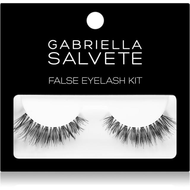 Gabriella Salvete False Eyelash Kit false eyelashes with glue type Basic Black 1 pc