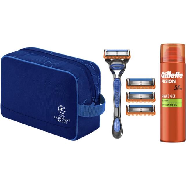 Gillette Fusion5 Champions League Special Edition gift set for men