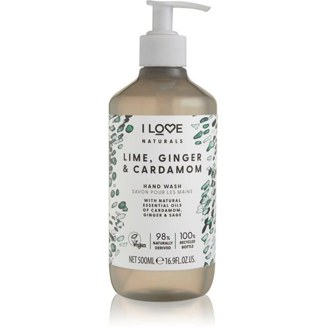I Love Naturals Lime, Ginger & Cardamom liquid hand soap 500 ml