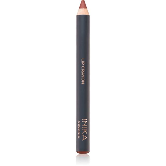 INIKA Organic Lipstick Crayon cream lip liner shade Tan Nude 3 g