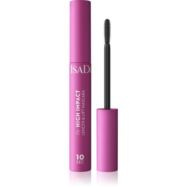 IsaDora 10 Sec High Impact Lenght & Lift lengthening and lash separating mascara shade 02 Intense Black 9 ml