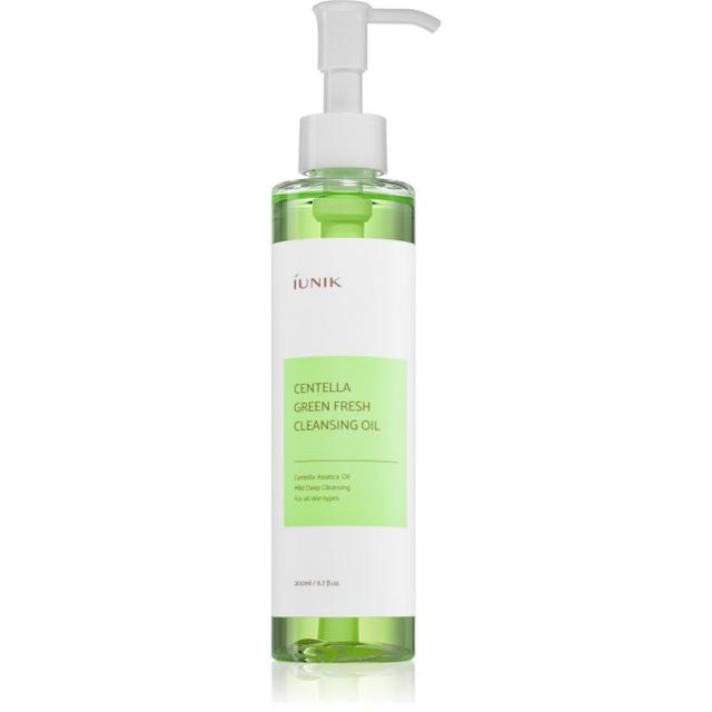 iUnik Centella oil cleanser and makeup remover for sensitive acne-prone skin 200 ml