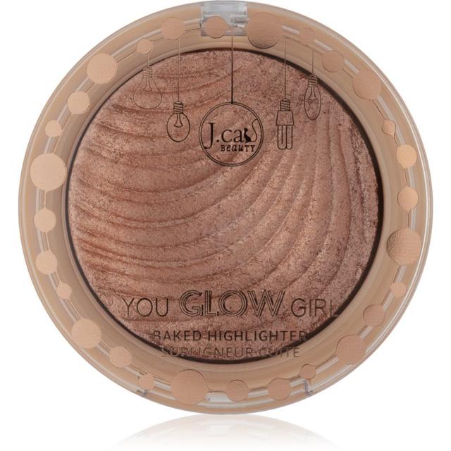 J.Cat Beauty You Glow Girl baked highlighter shade 103 Pink Goddess 8.5 g