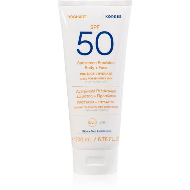 Korres Yoghurt sun lotion with moisturising effect SPF 50 200 ml