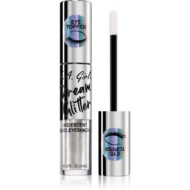 L.A. Girl Cosmetics Dream Glitter liquid glitter eyeshadow shade Iridescent Dream 4 ml