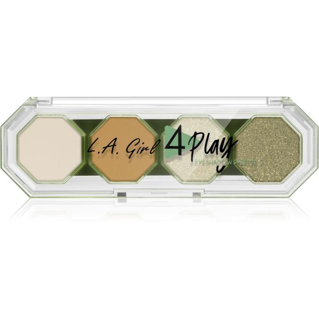 L.A. Girl Cosmetics 4 Play eyeshadow palette shade Cowgirl 3.2 g