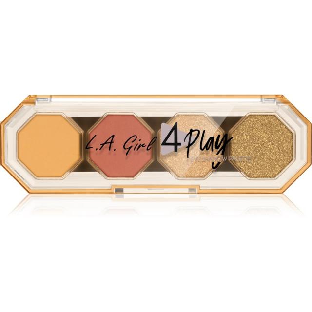 L.A. Girl Cosmetics 4 Play eyeshadow palette shade Juicy 3.2 g
