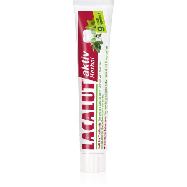 Lacalut Aktiv Herbal tooth and gum strengthening toothpaste 75 ml