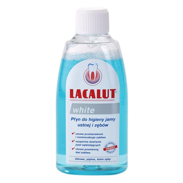 Lacalut White Mouthwash with Whitening Effect 300 ml