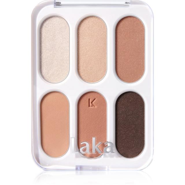 Laka Forever6 Eye Palette eyeshadow palette shade 04 Tan Peach 7 g