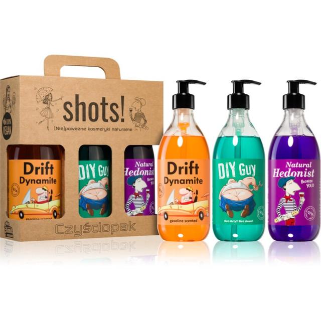 LaQ Shots! Drift Dynamite & DIY Guy & Natural Hedonist Christmas gift set