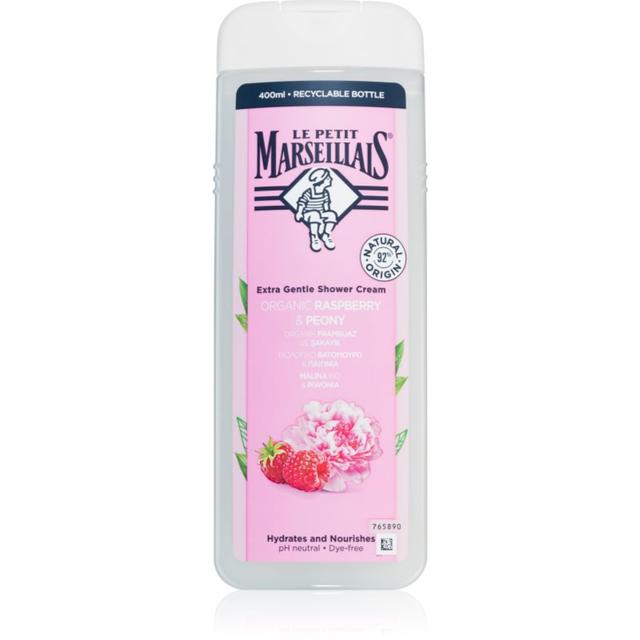 Le Petit Marseillais Raspberry BIO & Peony creamy shower gel 400 ml
