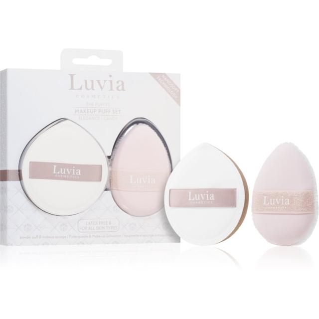 Luvia Cosmetics The Puffys Duo Puff Kit applicator set Elegance/Candy