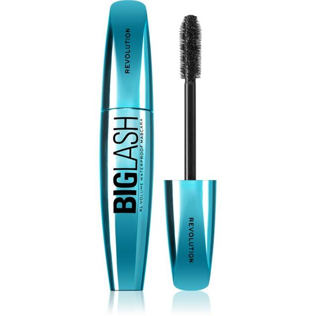 Makeup Revolution Big Lash Volume waterproof volumising mascara shade Black 8 ml