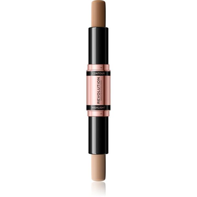 Makeup Revolution Fast Base dual-ended contouring stick shade Light 2x4.3 g