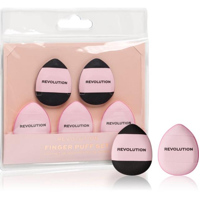 Makeup Revolution Finger Puff Set puff 5 pc