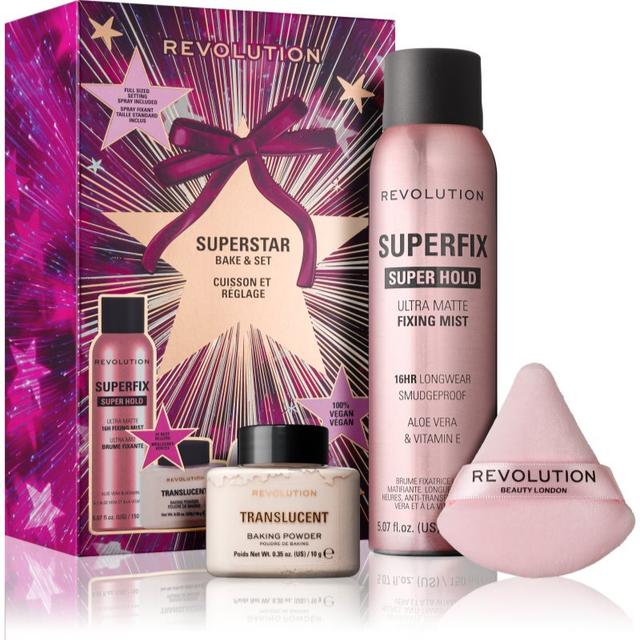 Makeup Revolution Xmas 2025 Superstar Christmas gift set for the face