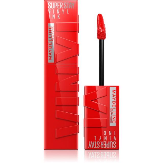 MAYBELLINE NEW YORK SuperStay Vinyl Ink long-lasting liquid lipstick 25 RED HOT 4.2 ml