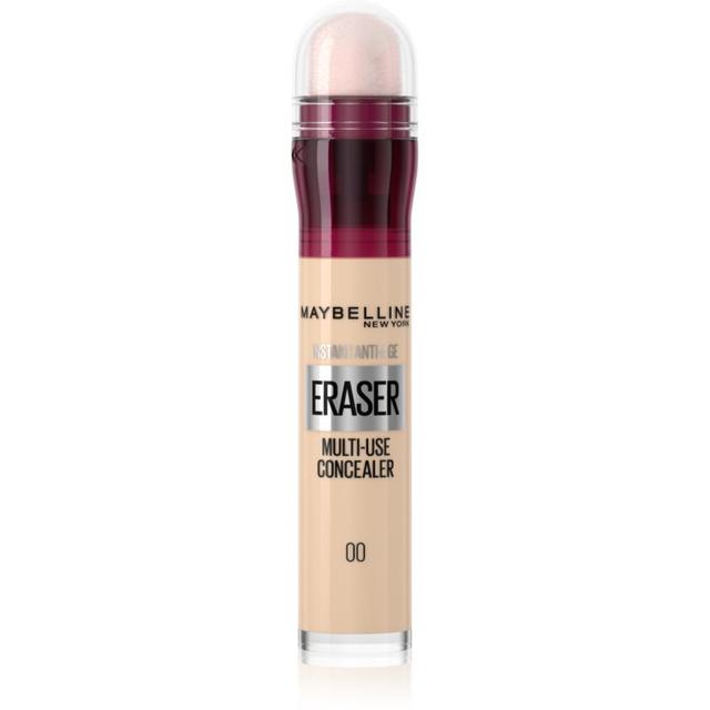 MAYBELLINE NEW YORK Instant Anti Age Eraser liquid concealer with a sponge applicator shade 00 Ivory 6.8 ml