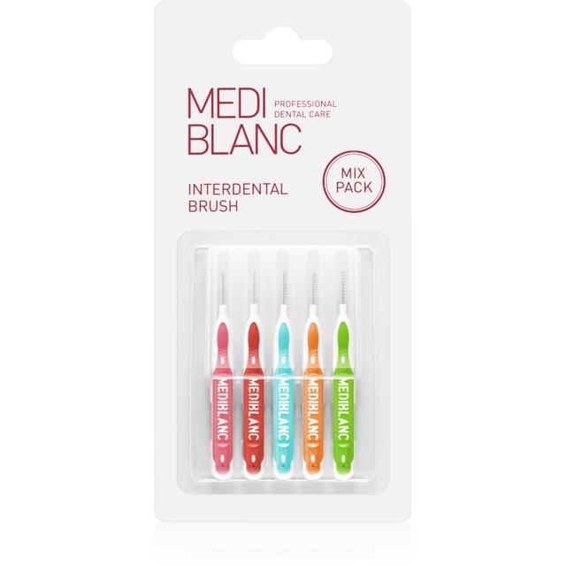 MEDIBLANC Interdental Pick-brush Mix interdental brush 5 pc