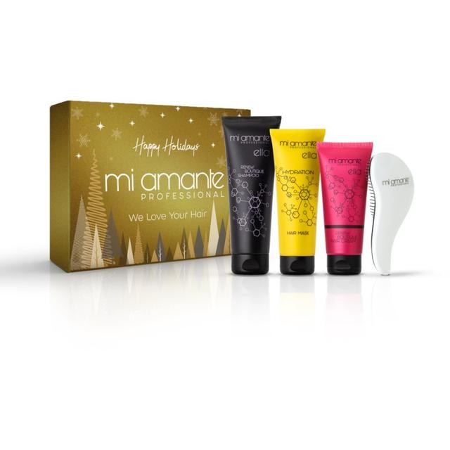 Mi Amante Professional Happy Holidays Christmas gift set for hair 4 pc