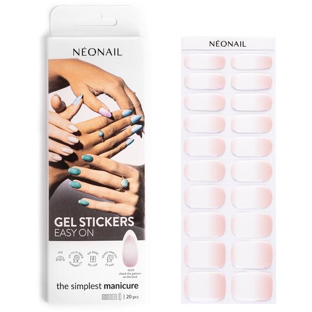 NEONAIL Easy On Gel Stickers nail stickers using a UV/LED lamp shade M09 20 pc