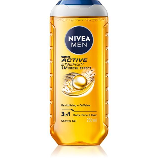 Nivea Men Active Energy shower gel for men 250 ml
