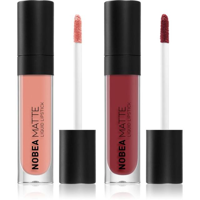 NOBEA Day-to-Day Matte Liquid Lipstick set for lips for women