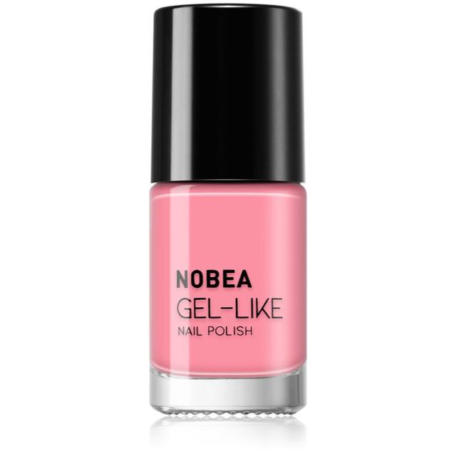 NOBEA Day-to-Day Gel-like Nail Polish gel-effect nail polish shade Pink rosé #N02 6 ml