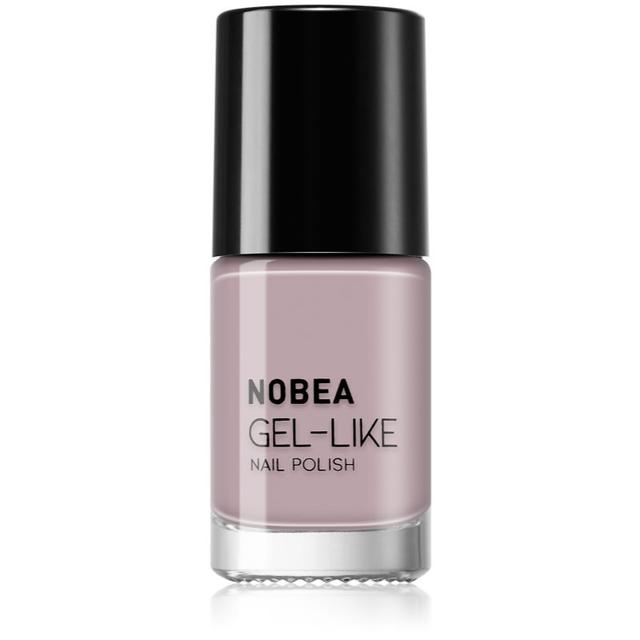 NOBEA Day-to-Day Gel-like Nail Polish gel-effect nail polish shade Beige nutmeg #N52 6 ml