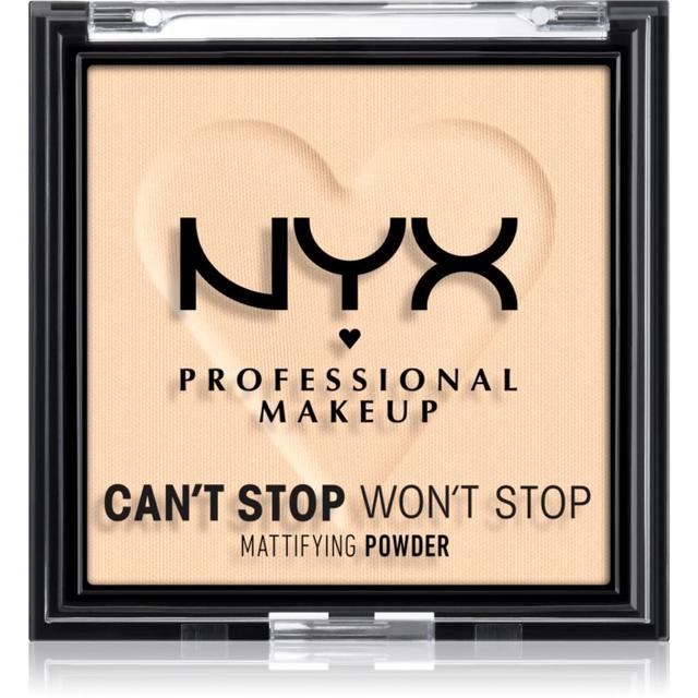 NYX Professional Makeup Can't Stop Won't Stop Mattifying Powder mattifying powder shade 01 Fair 6 g