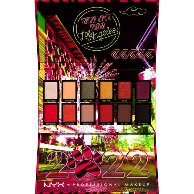NYX Professional Makeup Lunar New Year 2022 eyeshadow palette 12x0.85 g