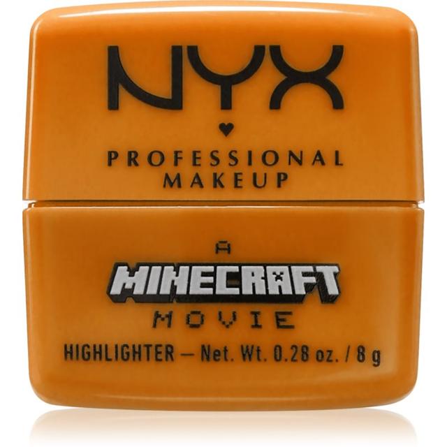 NYX Professional Makeup A Minecraft Movie highlighter shade Going Gold 8 g