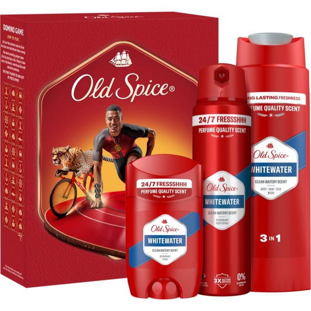 Old Spice Whitewater Ironman gift set for men