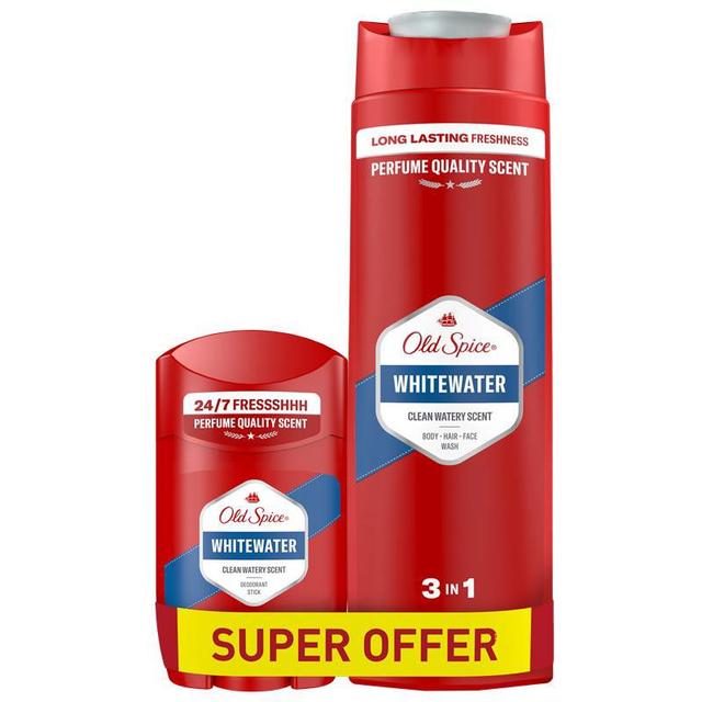 Old Spice Whitewater economy pack for men