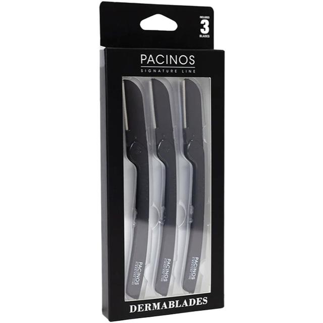 Pacinos Siganture Line Derma Blades razor for the face 3 pc