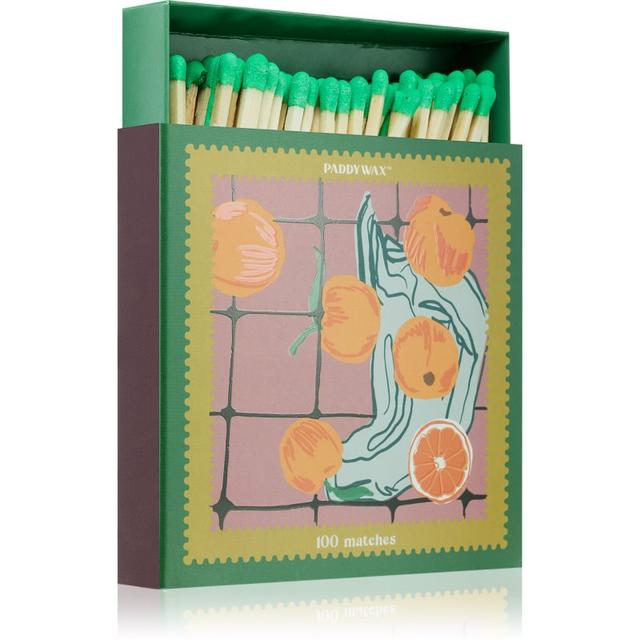 Paddywax Jumbo Boxed Oranges matches 100 ks 1 pc