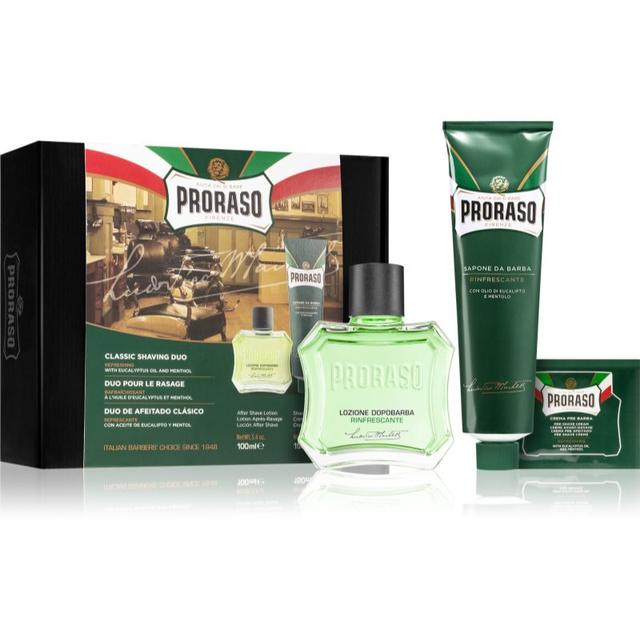 Proraso Set Shaving Duo shaving kit for men Refreshing