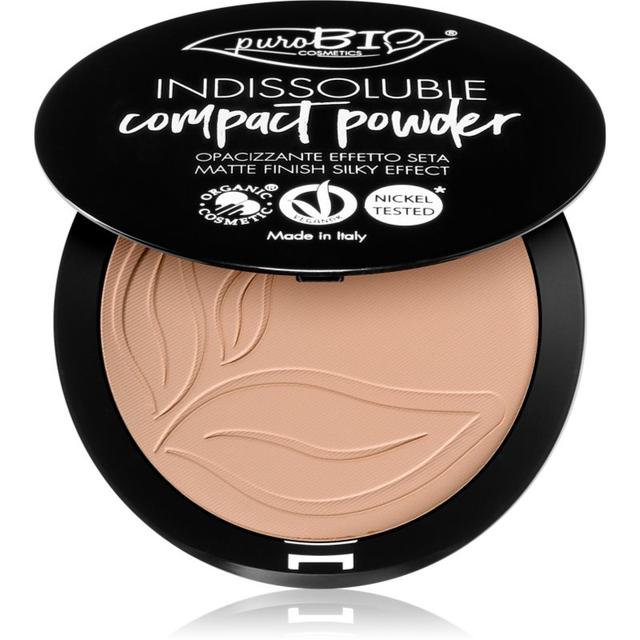 puroBIO Cosmetics Indissouble compact powder with matt effect shade 04 9 g