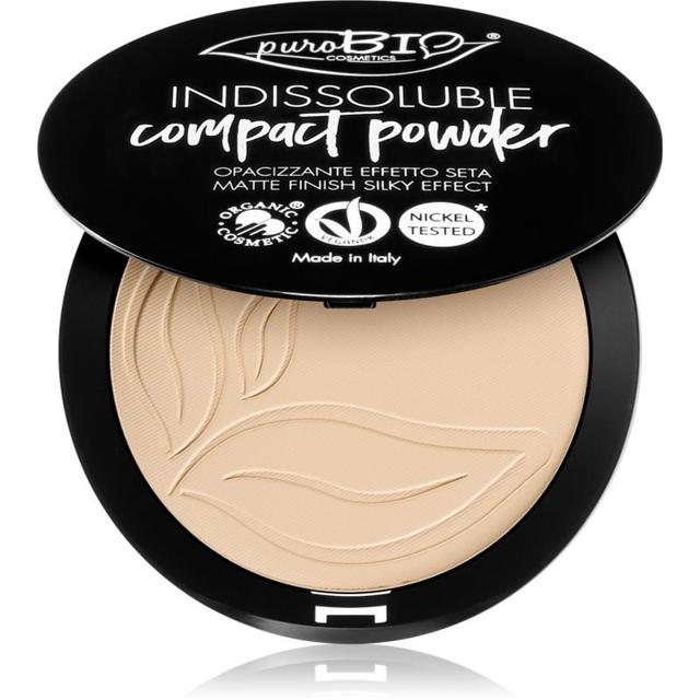 puroBIO Cosmetics Indissouble compact powder with matt effect shade T01 9 g