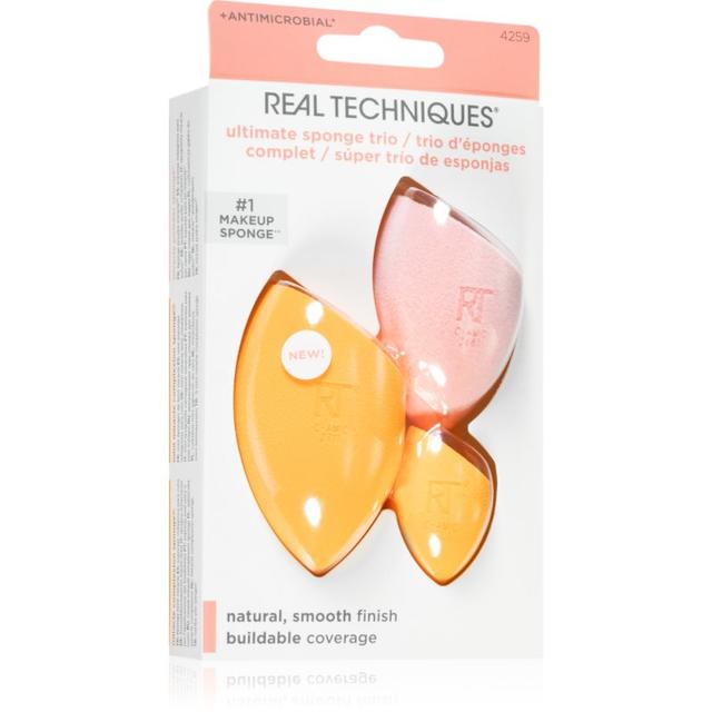 Real Techniques Ultimate Sponge Trio applicator set