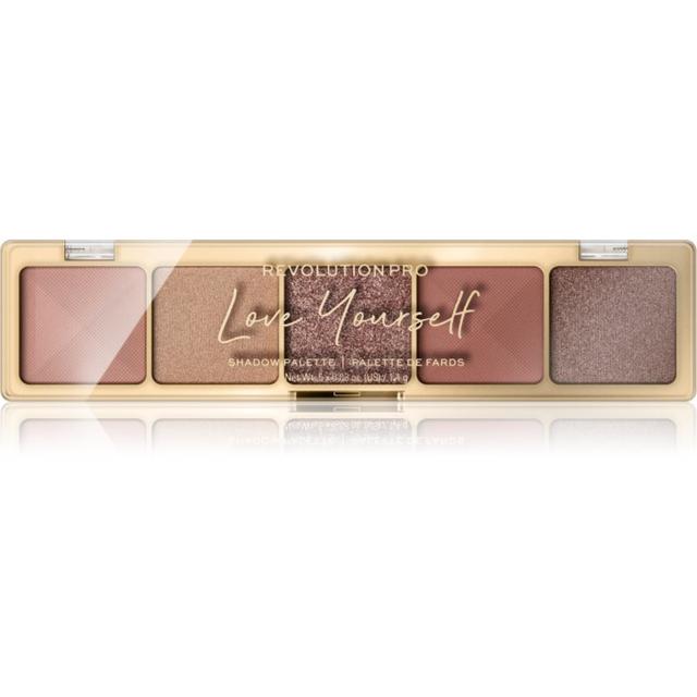 Revolution PRO Glam eyeshadow palette shade Love Yourself Soft Pink 5,5 g