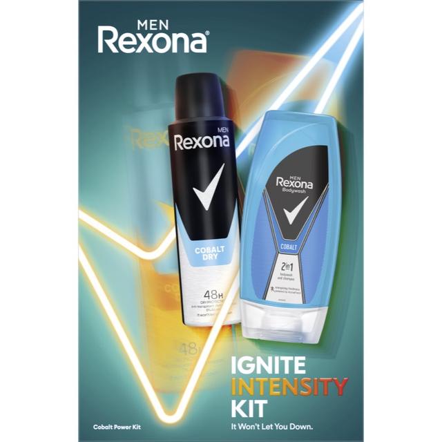 Rexona Cobalt gift set for men