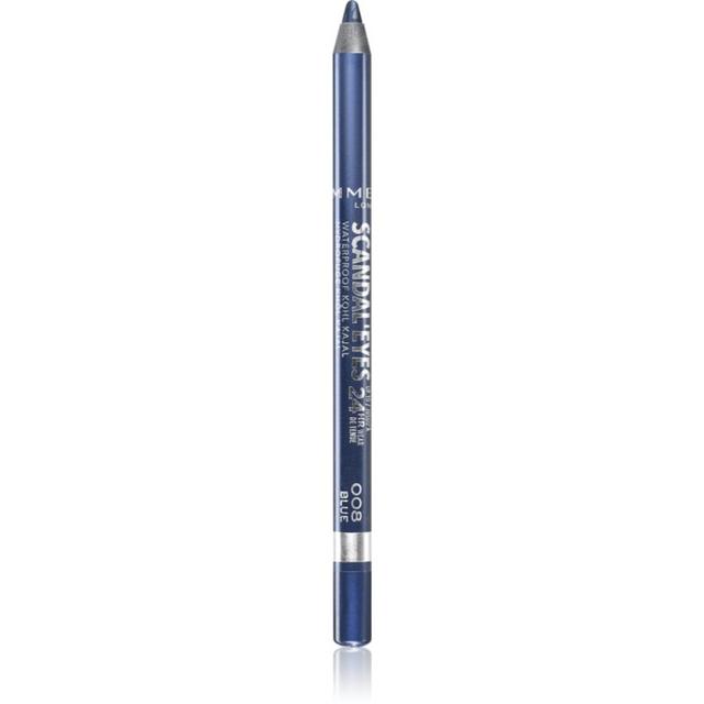 Rimmel Scandal'Eyes Khôl Kajal waterproof eyeliner pencil shade 008 Blue 1.3 g