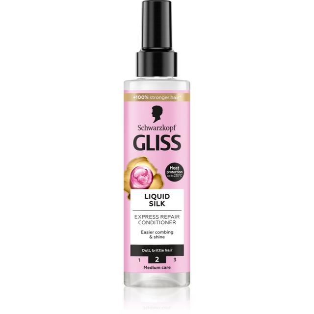 Schwarzkopf Gliss Liquid Silk leave-in conditioner for hair strengthening and shine 200 ml