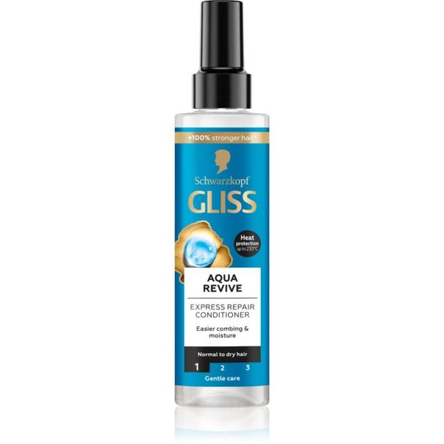 Schwarzkopf Gliss Aqua Revive leave-in spray conditioner for normal to dry hair 200 ml