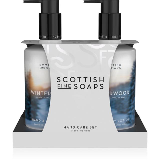 Scottish Fine Soaps Winterwood gift set for hands