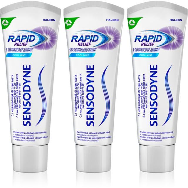 Sensodyne Repair & Protect Cool Mint toothpaste for sensitive teeth 3x75 ml